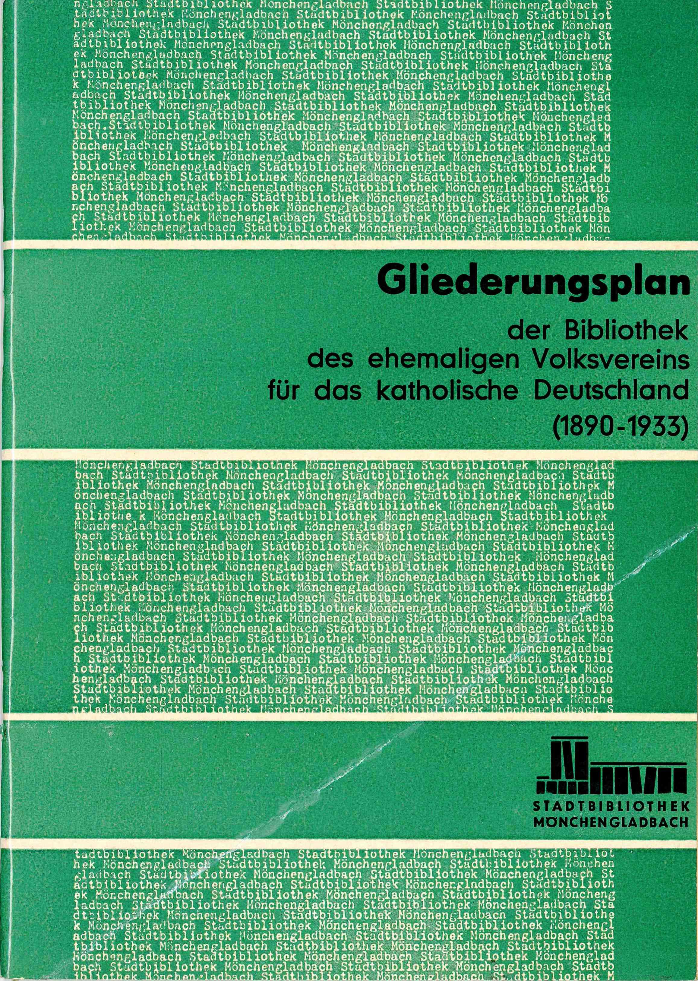 Die Bibliothek des Volksvereins