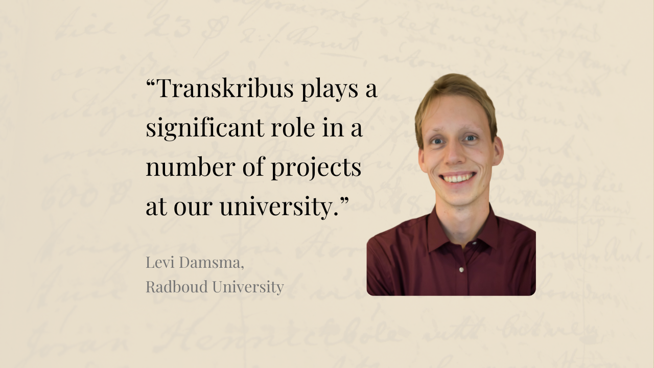 Radboud University — Servizio istituzionale Transkribus